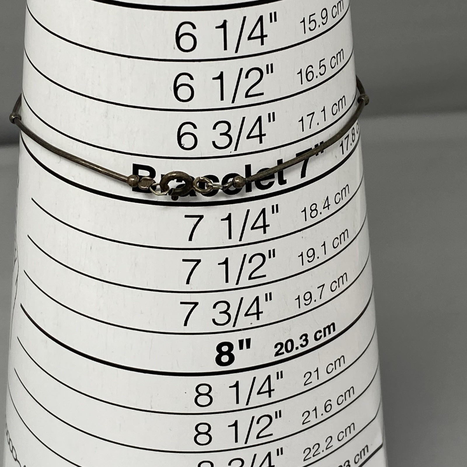 Artisan Stone Bracelet Brown Rectangle Clear Bico… - image 9