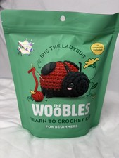 The Woobles Iris The Ladybug With Glitter Yarn Crochet Kit NIB New