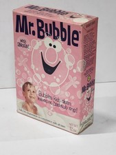 12 Oz. Mr. Bubble Bubble Bath From 1970 New Box Kept In Dark