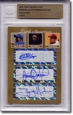 NEFTALI FELIZ * ELVIS ANDRUS * Tommy Hunter * Rookie Autograph BGS Auto RC #/10