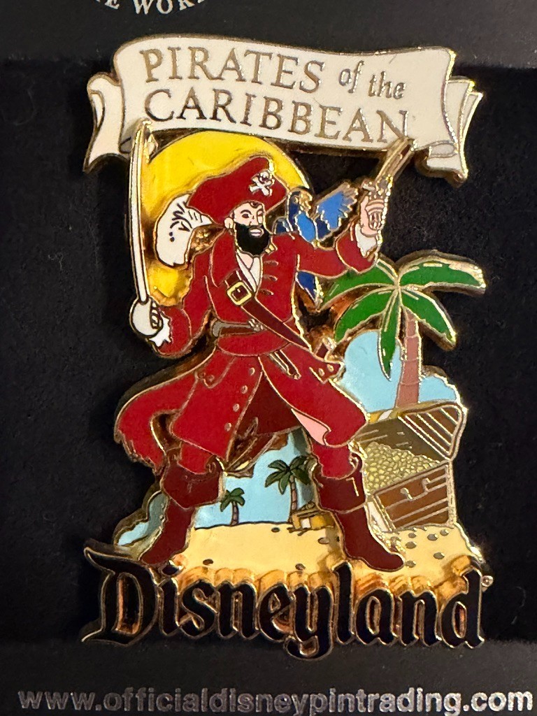 Disney Pin Pirates Caribbean Attraction Poster DLR 2003