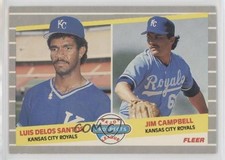 1989 Fleer Major League Prospects delos Jim Campbell Luis de los Santos 0h3w