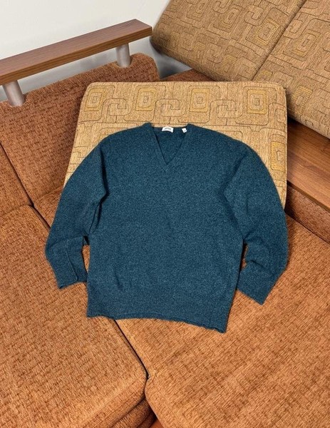 Women Alberto Aspesi Sweater Green Wool 36 / S /