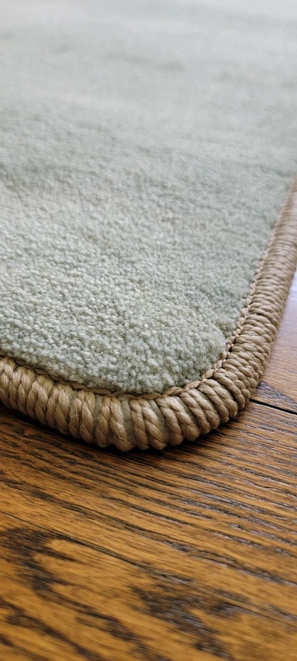 Milliken Rug Silver Sage Carpet Runner Nylon Mat 2 Foot 1 Inch X 7 Foot 8 Inch - Image 2 of 4