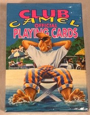 1992 Club Camel Official Playing Cards, New Old Stock, Sealed