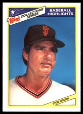 Steve Carlton 1987 Topps Woolworth Baseball Highlights #1 Giants MLB READ