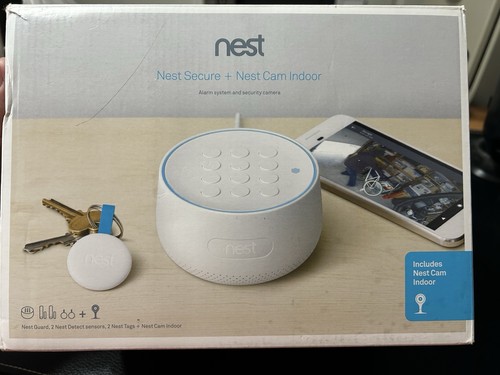 Google Nest Secure Smart Alarm System and Google Nest Cam Indoor Wired Security - Picture 1 of 2