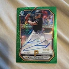 2026 Bowman Chrome Green Shimmer KONNOR GRIFFIN Auto /99 CPA-KG Pirates