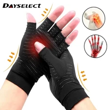 Arthritis Gloves Copper Compression Fingerless for Hand Pain Carpal Tunnel Relie