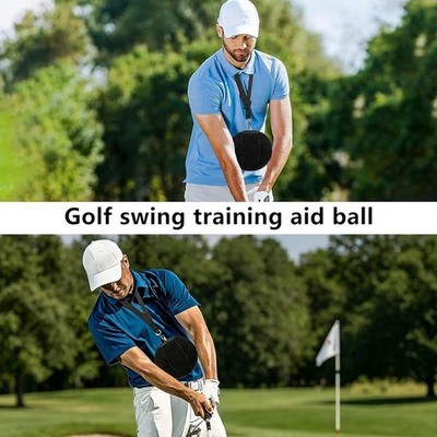 Golf Training Aid Set with Swing Smart Ball Inflatable Golf Swing Trainer for...