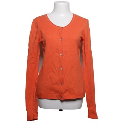 Skhoop, Strickjacke, Damen, Größe: M, Orange, Baumwolle/Polyamid, Einfarbig #sqx