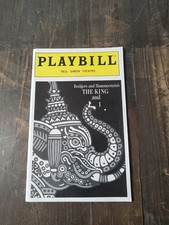The KING and I  July 1996 Neil Simon Theatre - Lou Diamond Phillips/Donna Murphy