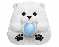 Epee Popiki Eisbär Stofftier Plüschtier Kuscheltier interaktiv 4+ Jahre