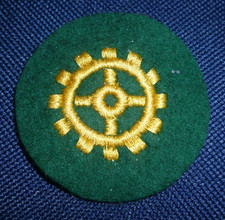 GERMAN ARMY ENGINEERING / MECHANICS QUALIFICATION BADGE.