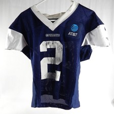 2024 Dallas Cowboys Jourdan Lewis #2 Game Used Navy Practice Jersey 46 DP88754