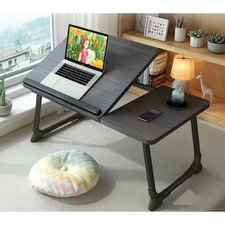 Desk for Bed Couch,Lap Desk for Laptop,Portable Laptop Stand for Desk,Small Adju