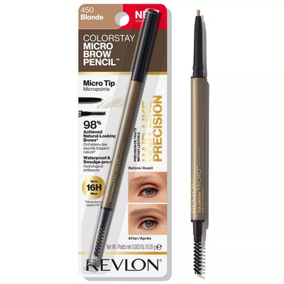 Revlon ColorStay Mikro Augenbrauenstift - Wasserfest, Langanhaltend, Blonde
