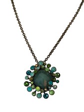 KONPLOTT Collier Damen grün Casual-Look