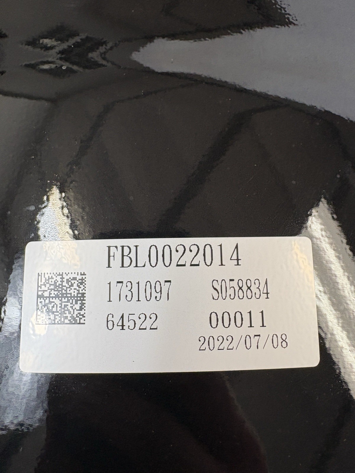 Bentley Bentayga Wheel Black P/N 36A601025S