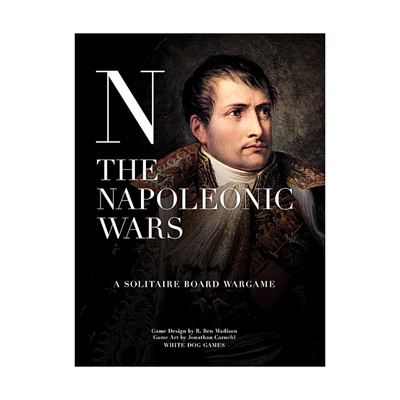 White Dog Wargame N - The Napoleonic Wars - A Solitaire Board Game Box SW (New)