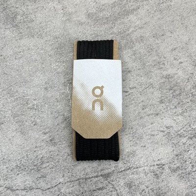 On Cloud Ersatz Sneaker Schnürsenkel schwarz ein Paar nagelneu Schuh Schnürsenkel #K0