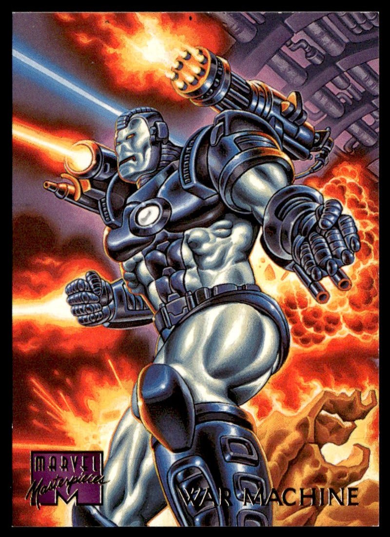 1995 Fleer Marvel Masterpieces War Machine #111