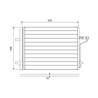 Kondensator Klimaanlage Valeo 812877 FüR Ford Kuga II C-Max