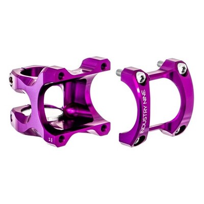 Industry Nine A35 Stem - Diameter: 35mm - Length: 32mm - Purple SA35UU32