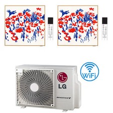 Condizionatore LG Artcool Gallery PHOTO  Dual   9 + 9   MU2R15