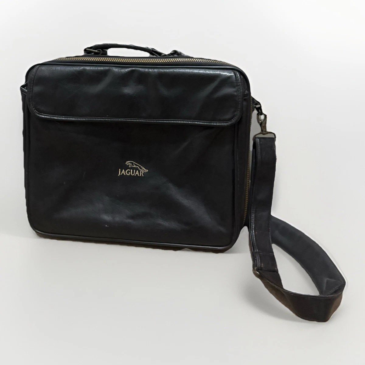 Leather Messenger & Cross Body Black Vintage Bags, Handbags