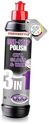 menzerna One-Step Polish 3in1 I Medium Cut Polish with High Gloss Finish & 8oz.