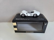 Minichamps 1/43 Maserati Tipo 61 J. Hall - #66 Nassau Trophy 1960 - 400601266
