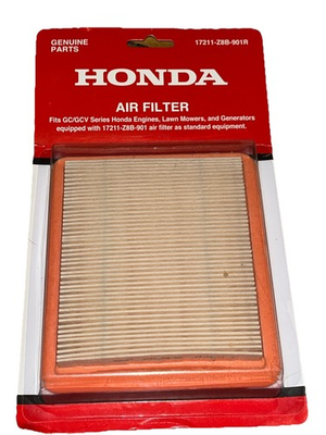 #ad Honda GC GCV Engine Air Filter 17211 Z8B 901R Genuine Part for Generators Etc $10.96