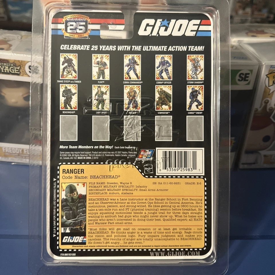 Figura de acción Hasbro G.I Joe serie 25 aniversario Ranger Beachhead nueva Foto 2 de 2