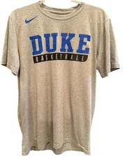 Men's Nike DriFit Duke Basketball Tshirt-MED-EUC