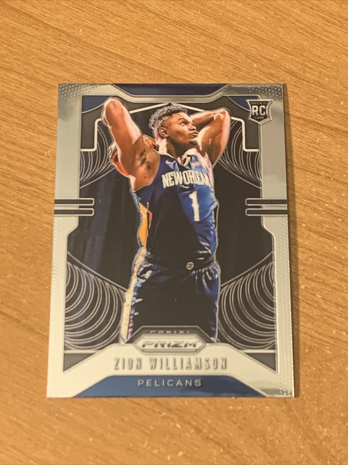 2019-20 Panini Prizm #248 Zion Williamson RC New Orleans Pelicans