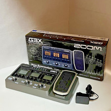 Zoom G3X multi-effect guitar pedal, audio interface, working condition confirmed