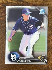 Javier Guerra 2016 Bowman Chrome Draft #BDC-181 , San Diego Padres