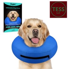 Supet Inflatable Dog Cone Collar Alternative After Surgery Size M