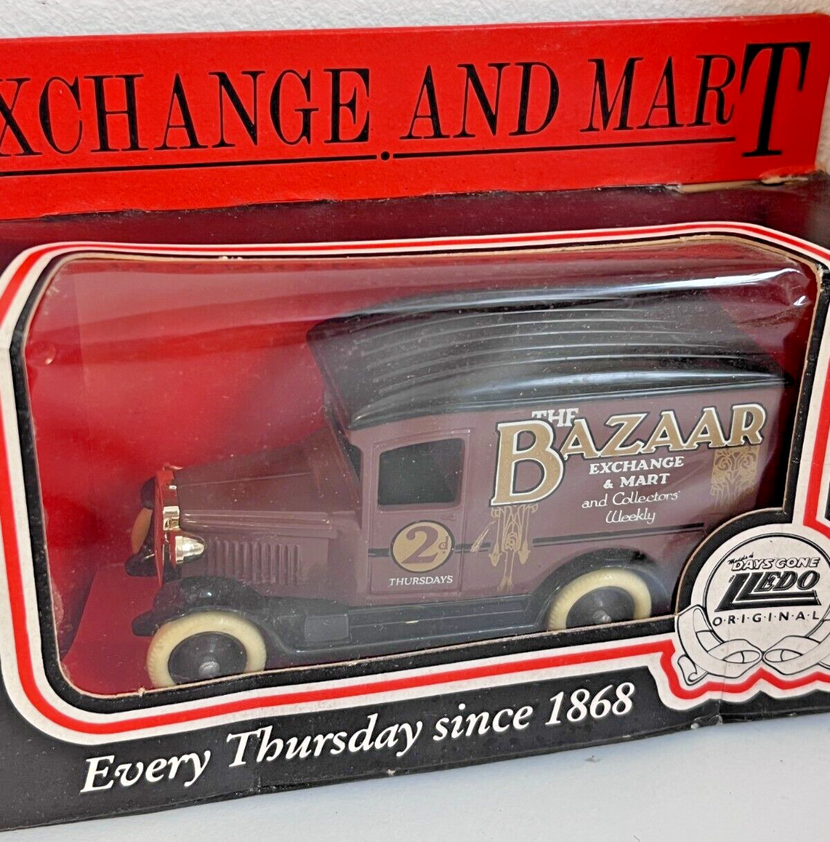 Lledo Promotional models Exchange And Mart x 10 Vehicles Boxed Buses Carts Vans