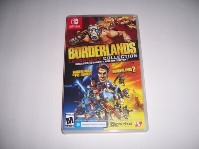 AUTHENTIC Replacement Case Box Nintendo Switch Borderlands Legendary Collection