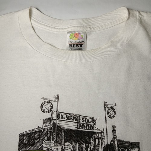 Global Impressions Classic Pickup Truck Shirt Large Vintage Auto Mechanic iREAD - Afbeelding 8 van 13