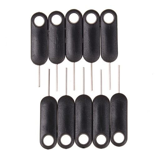 10x Universal Sim Card Tray Pin Ejecting Removal Needle Opener Ejector B C/fw - Photo 9 sur 11