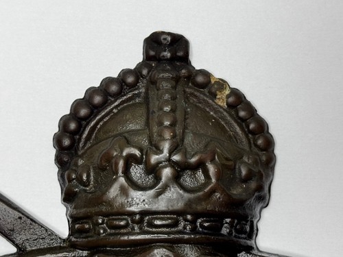 Bronze Armorial Arms Crest British Army Royal Electrical & Mechanical Engineers - Picture 3 of 24