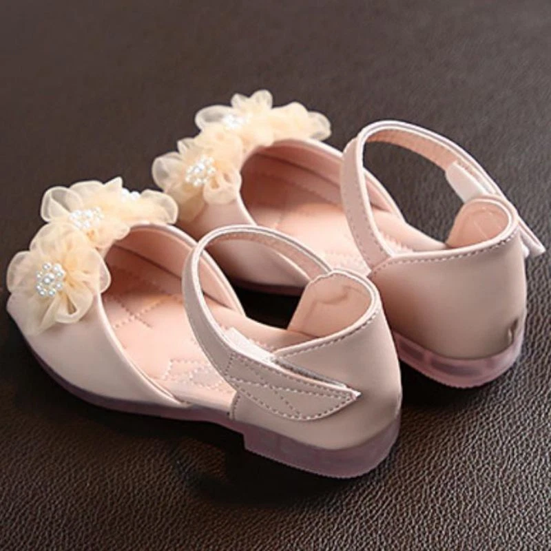 Sandalias formales para boda fiesta graduación princesa zapatos para bebés niñas niños pequeños niños Reino Unido Foto 3 de 4