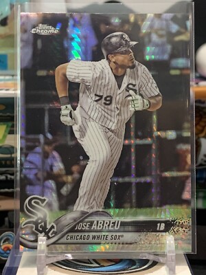 2018 Topps Chrome X-Fractors #169 Jose Abreu WhiteSox CS 1V