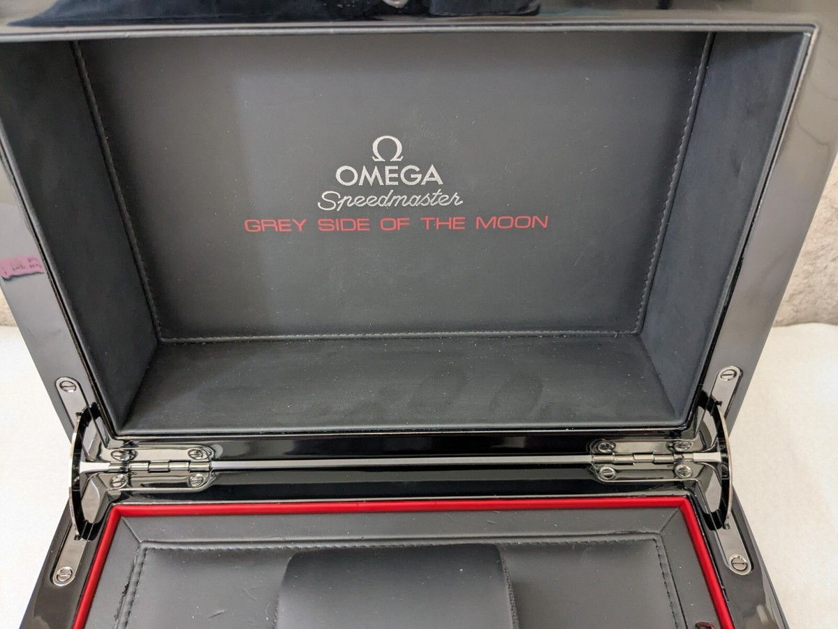 Omega Watch Case Box for Speedmaster Dark Side Of The Moon