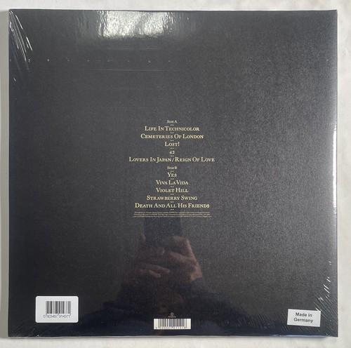 Coldplay - Viva La Vida LP Sealed With Hype 2008 - Picture 2 of 2