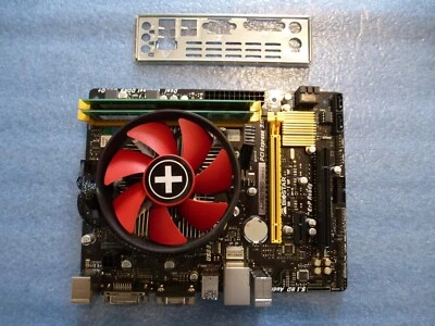 Mainboard BIOSTAR A68MD RO (VER:6.2) AMD A10 7700K RADEON R7 (3.40 GHZ) + 16GB - Bild 1 von 4