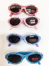 New Infant Baby Girl's Flower Floral Bendy Sunglasses 100 UV